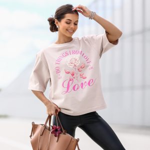 T-shirt Rose